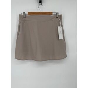 Balance Collection Pleated Skort Women's Skirt Sz XL Beige Casual Activewear NWT
